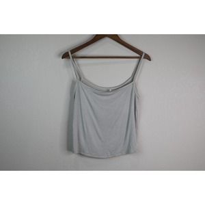 Skims Tank Women 3XL Cream Tan Spaghetti Crop‎ Top Cami Camisole Classic